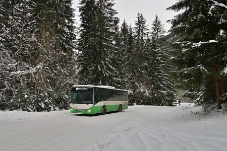 Krásná, Nižní Mohelnice, únor 2018